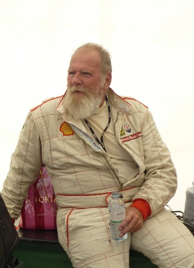 Tony Smith at Silverstone racing circuit England  July 2010