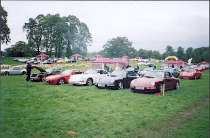 Cars representing the Chiltern region